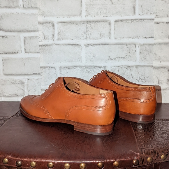 NEW Ralph Lauren Collection Quintin Calfskin Oxford size - Picture 9 of 14